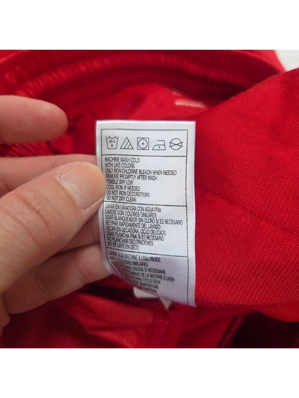 Adidas Windreaker Red Track Pants Exercise Running Workout Men's M - Picture 11 of 12